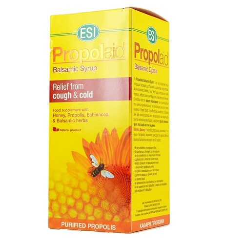 Esi Propolaid Balsamic Σιρόπι με Πρόπολη, Εχινάκεια, Μέλι & Μπαλσαμικά Βότανα για το Κρυολόγημα, 180ml