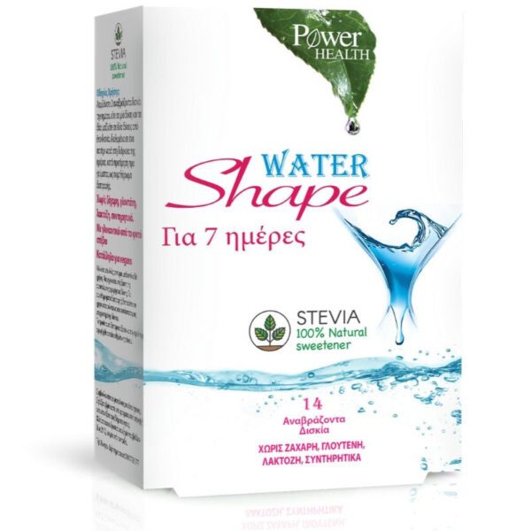 Power Health Water Shape 7 Days with Stevia 14 Αναβράζοντα Δισκία
