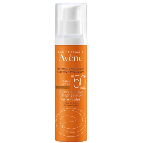 Avene Soins Solaires Anti-Age Teinte SPF50+ Αντηλιακή-Αντιγηραντική Κρέμα Προσώπου με Χρώμα 50ml