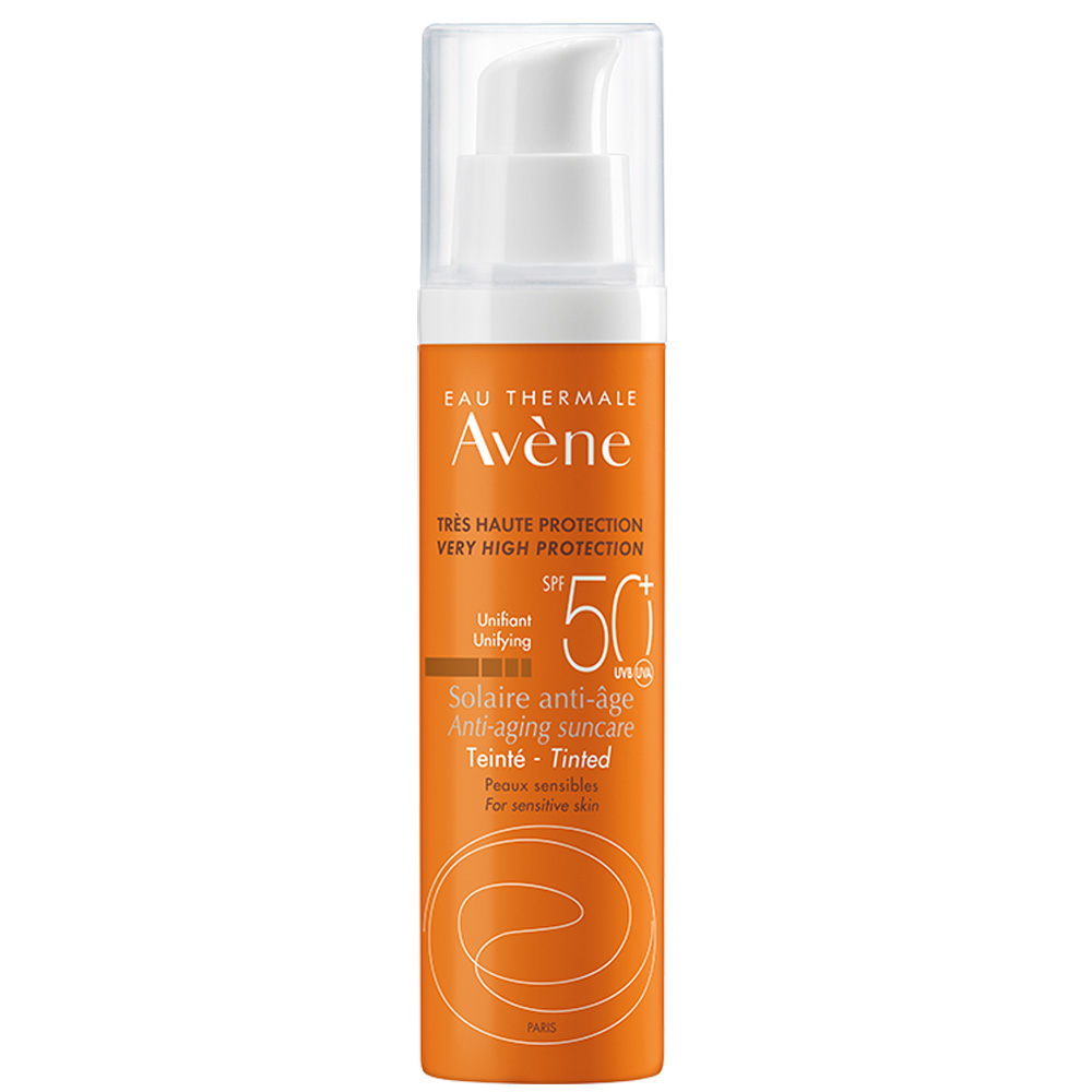 Avene Soins Solaires Anti-Age Teinte SPF50+ Αντηλιακή-Αντιγηραντική Κρέμα Προσώπου με Χρώμα 50ml