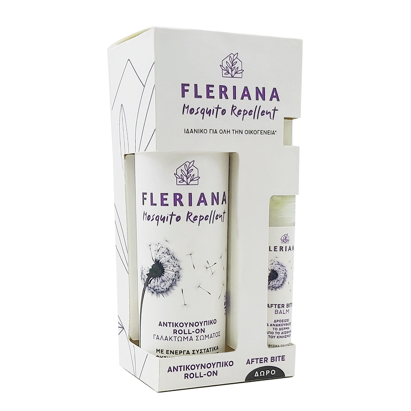 Power Health Fleriana Εντομοαπωθητικό Γαλάκτωμα σε Roll On 100ml & Δώρο After Bite 7ml