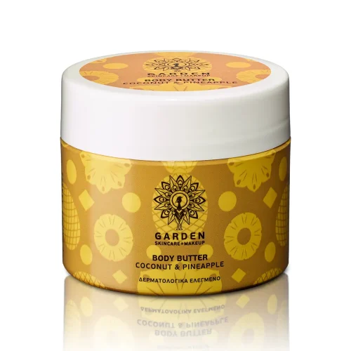 Garden of Panthenols Body Butter Coconut & Pineapple Βούτυρο Σώματος με Ανανά 200ml