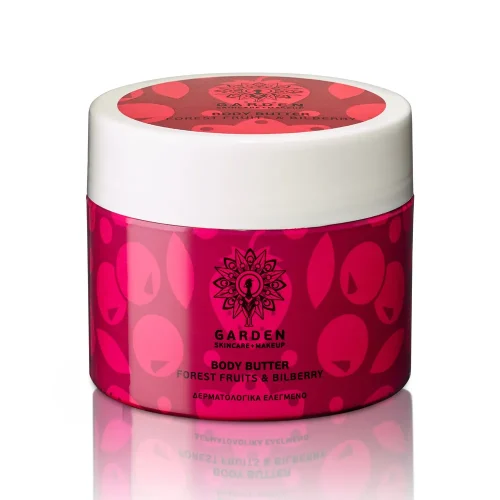 Garden of Panthenols Body Butter Forest Fruits & Bilberry Βούτυρο Σώματος με Μύρτιλο 200ml