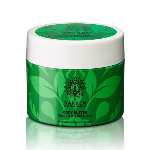 Garden of Panthenols Body Butter Ginger & Green Tea Βούτυρο Σώματος με Πράσινο Τσάι 200ml