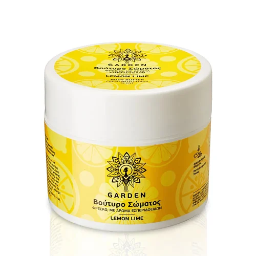 Garden of Panthenols Body Butter Lemon Lime Βούτυρο Σώματος με Άρωμα Εσπεριδοειδών, 200ml