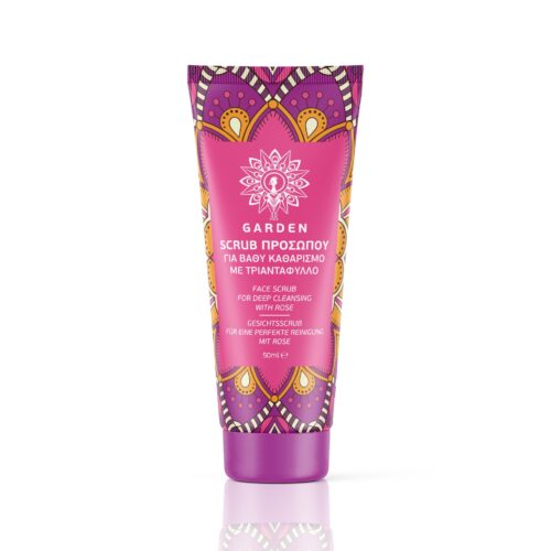 Garden of Panthenols Face Scrub Youthful Rose Απολεπιστικό Προσώπου για Βαθύ Καθαρισμό με Τριαντάφυλλο, 50ml