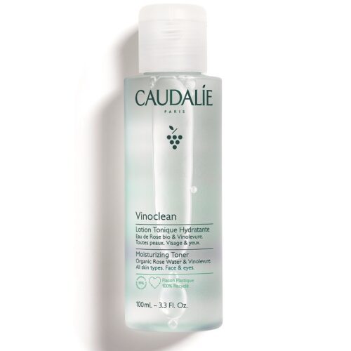 Caudalie Vinoclean Moisturizing Toner Ενυδατική & Καταπραϋντική Λοσιόν Ντεμακιγιάζ Προσώπου & Ματιών 100ml