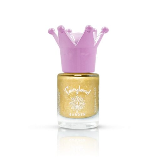 Garden of Panthenols Fairyland Nail Polish Glitter Gold Jiny 4